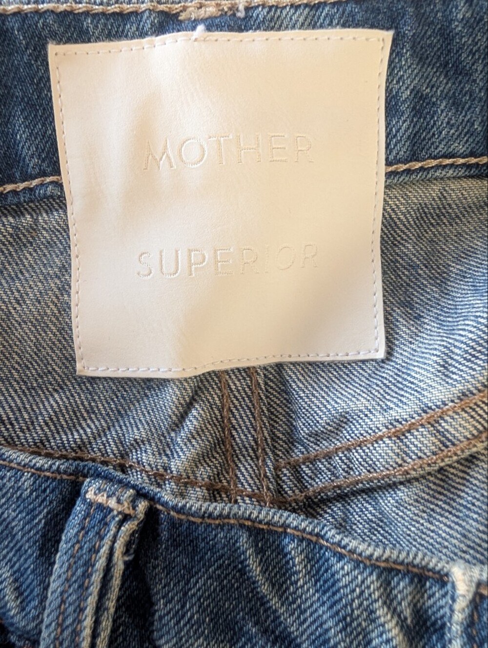 MOTHER SUPERIOR The Ditcher Roller Zip Sneak Remember When Sz 29 Long - Picture 10 of 13